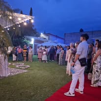 Ceremonia en jardín