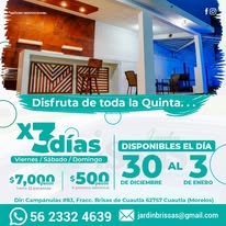 Promoción 3 días